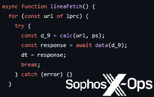 A screenshot of a function in JavaScript code