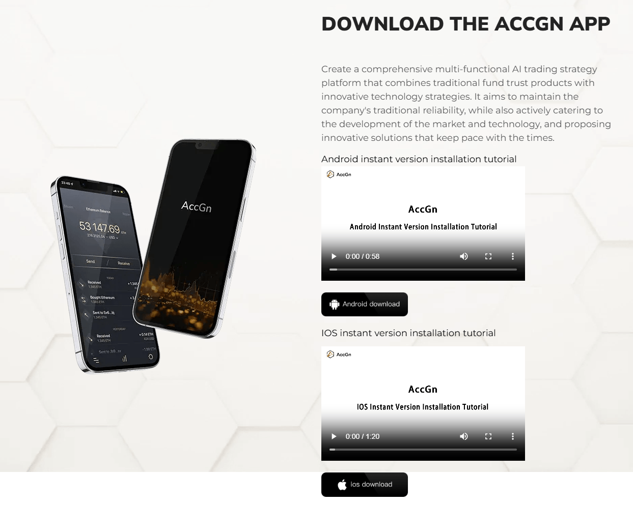 App download links