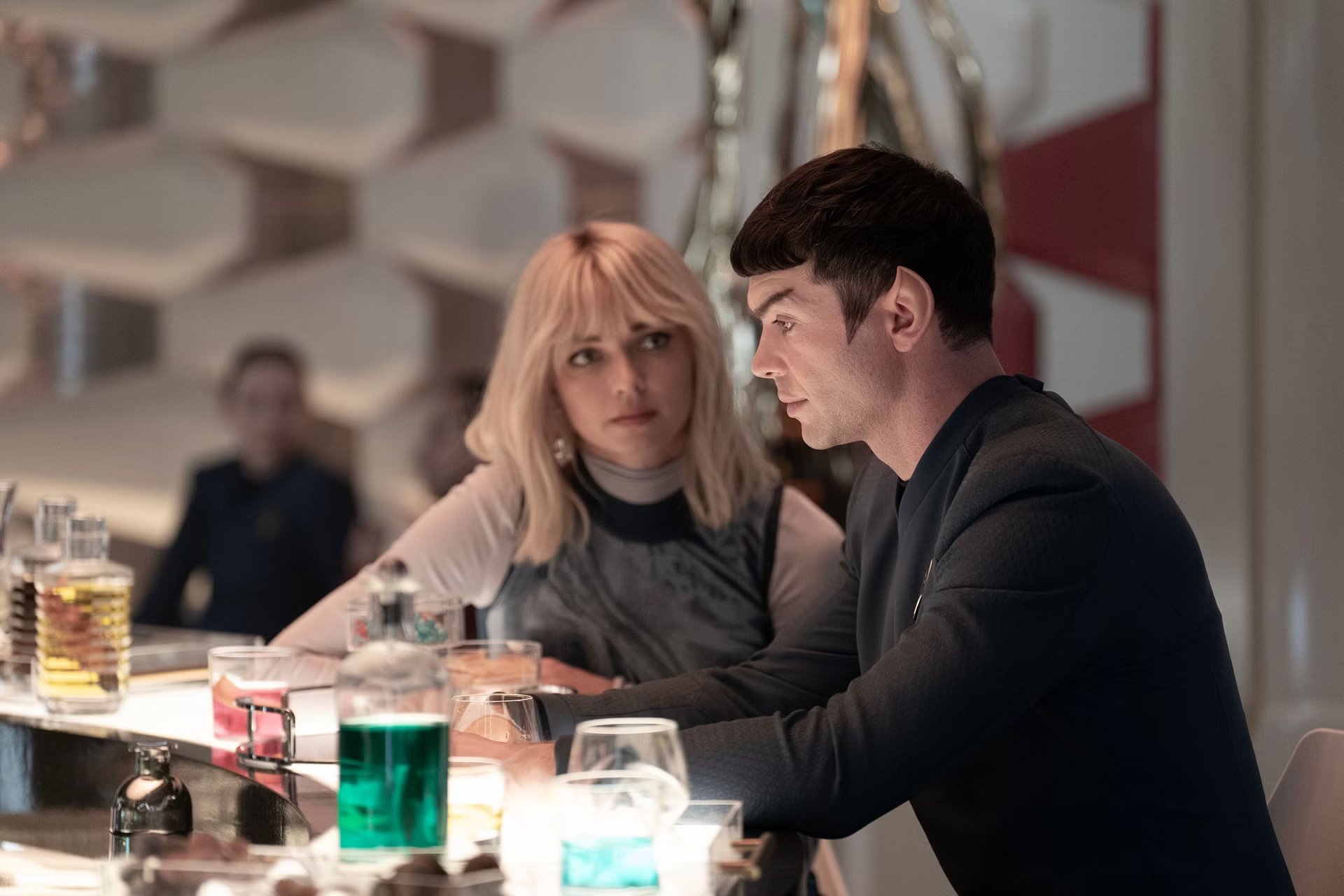 Strange New Worlds Chapel Spock