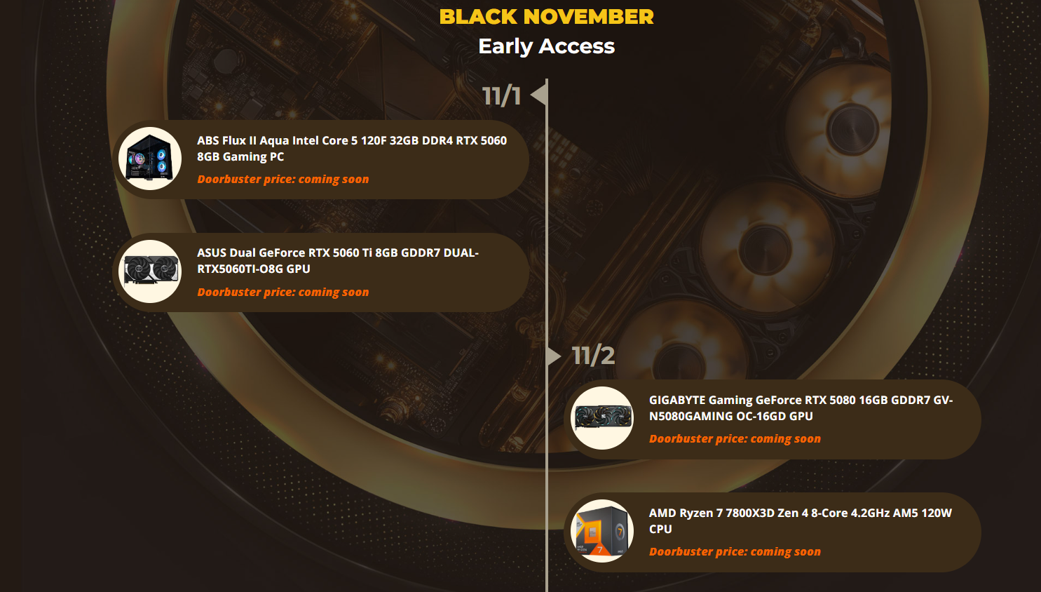 Black November Preview