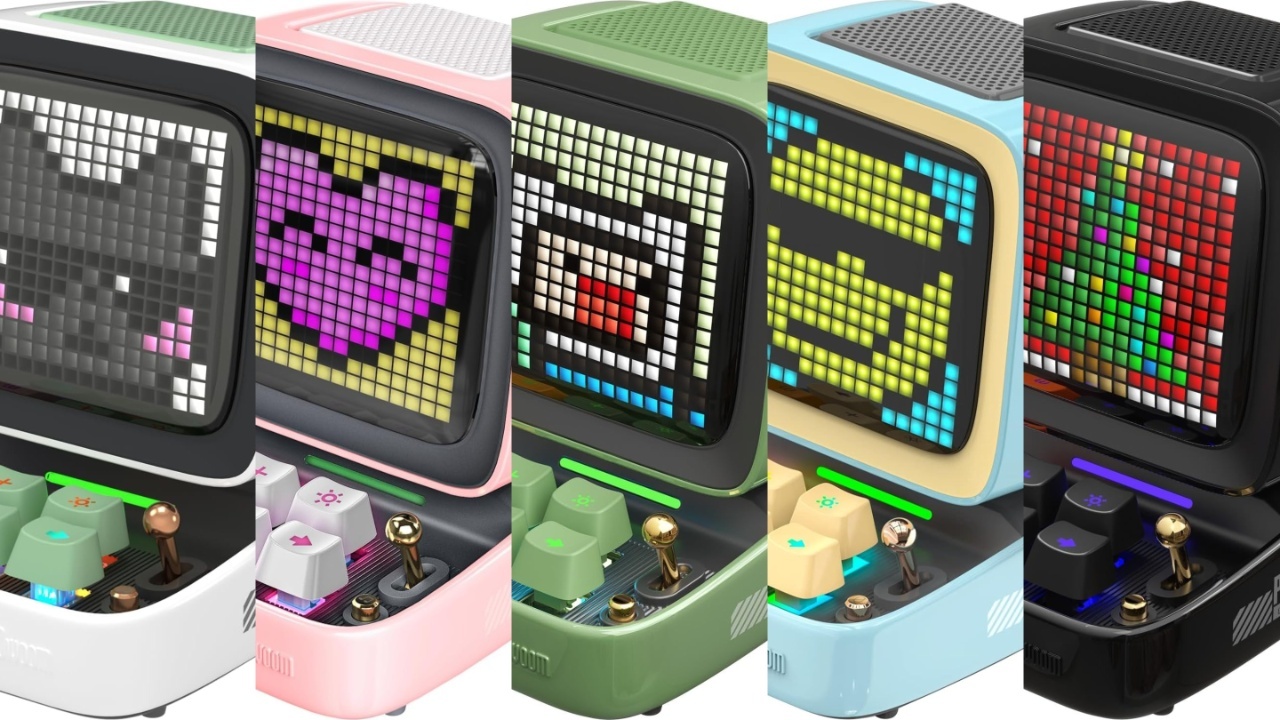 Retro Pixel Art Bluetooth Speakers
